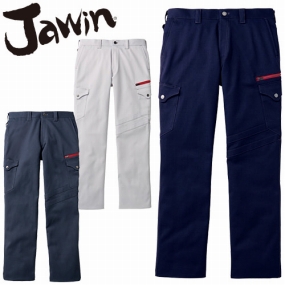 52702 Jawin ノータックカーゴパンツ