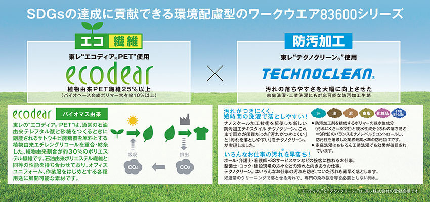 Field Message エコ製品制電ストレッチジャンパー