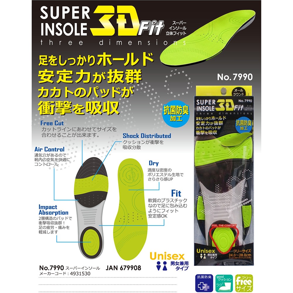 スーパーインソール3DFIT