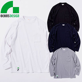 4715-52 BEAMS DESIGN 長袖Tシャツ