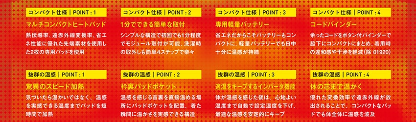 S-HEATウォータープルーフジャケット【バッテリー別売】