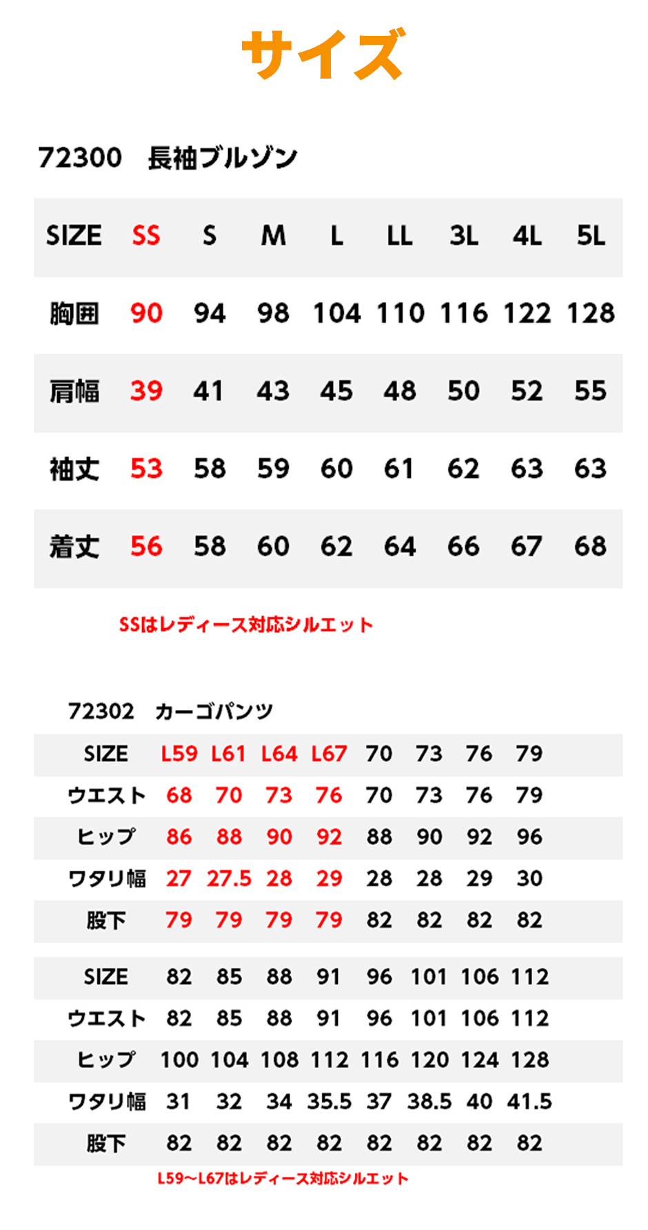 自重堂 Z-DRAGON 作業服 上下セット（長袖ブルゾン72300+カーゴパンツ72302）